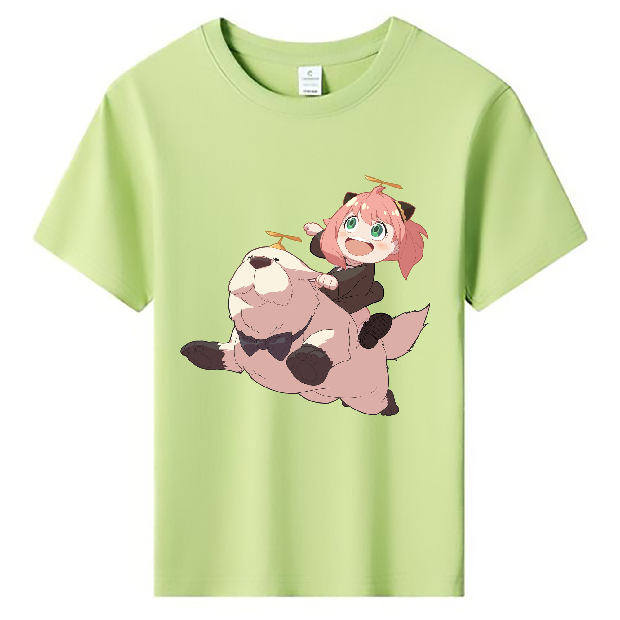 （画像用） SPY×FAMILY间谍家家酒 綿100％キッズTシャツ（フロントプリント）
